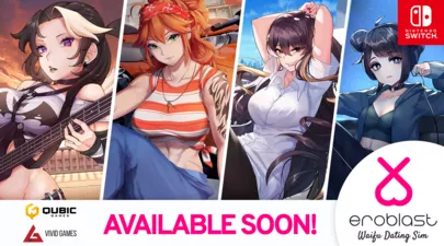 Eroblast - Waifu Dating Sim will hit the Nintendo Switch console on July 14.  The title's publisher hopes for a positive reception from players.