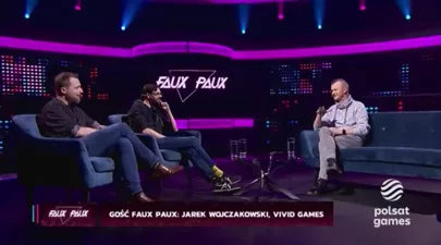 Nagranie programu Faux Paux z udziałem Prezesa Vivid Games